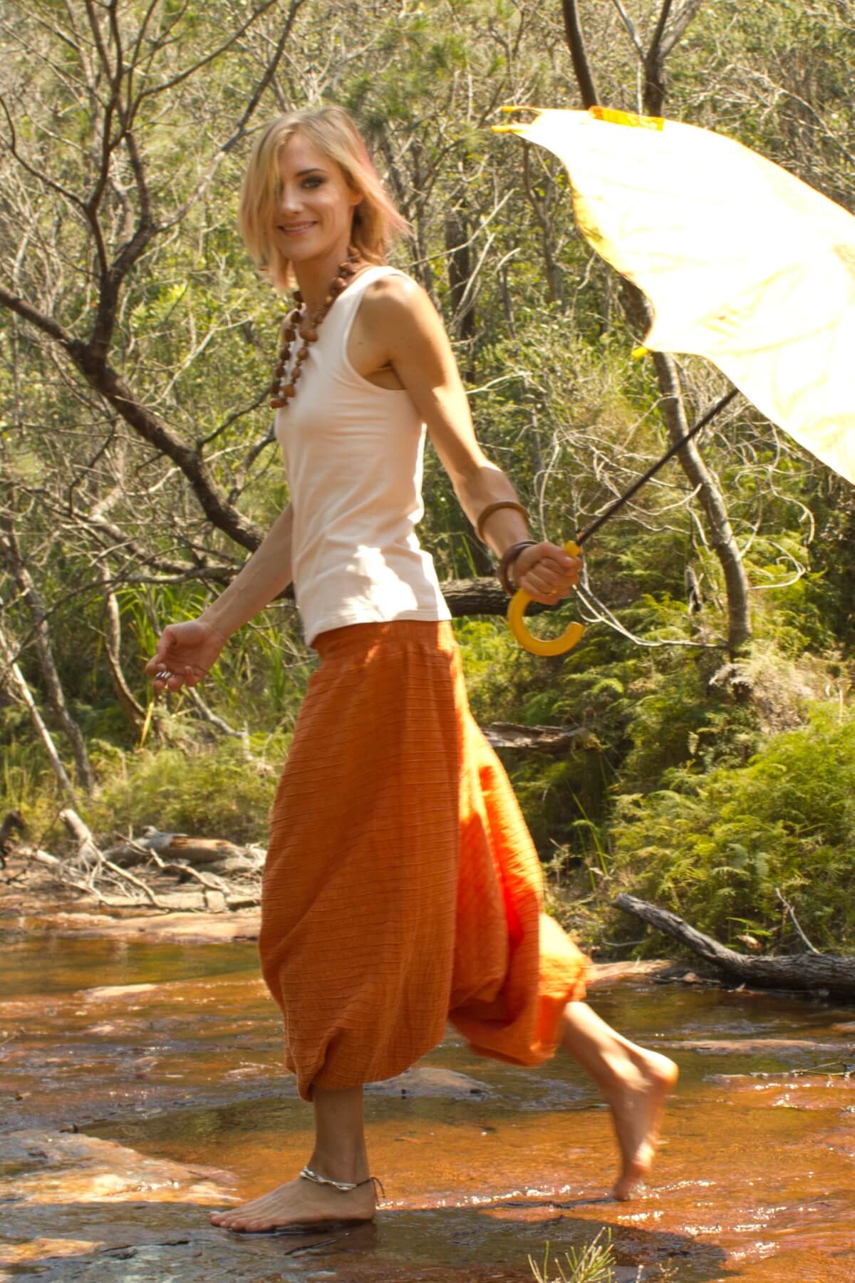 Low Crotch Pants - Pintuck - Image 33