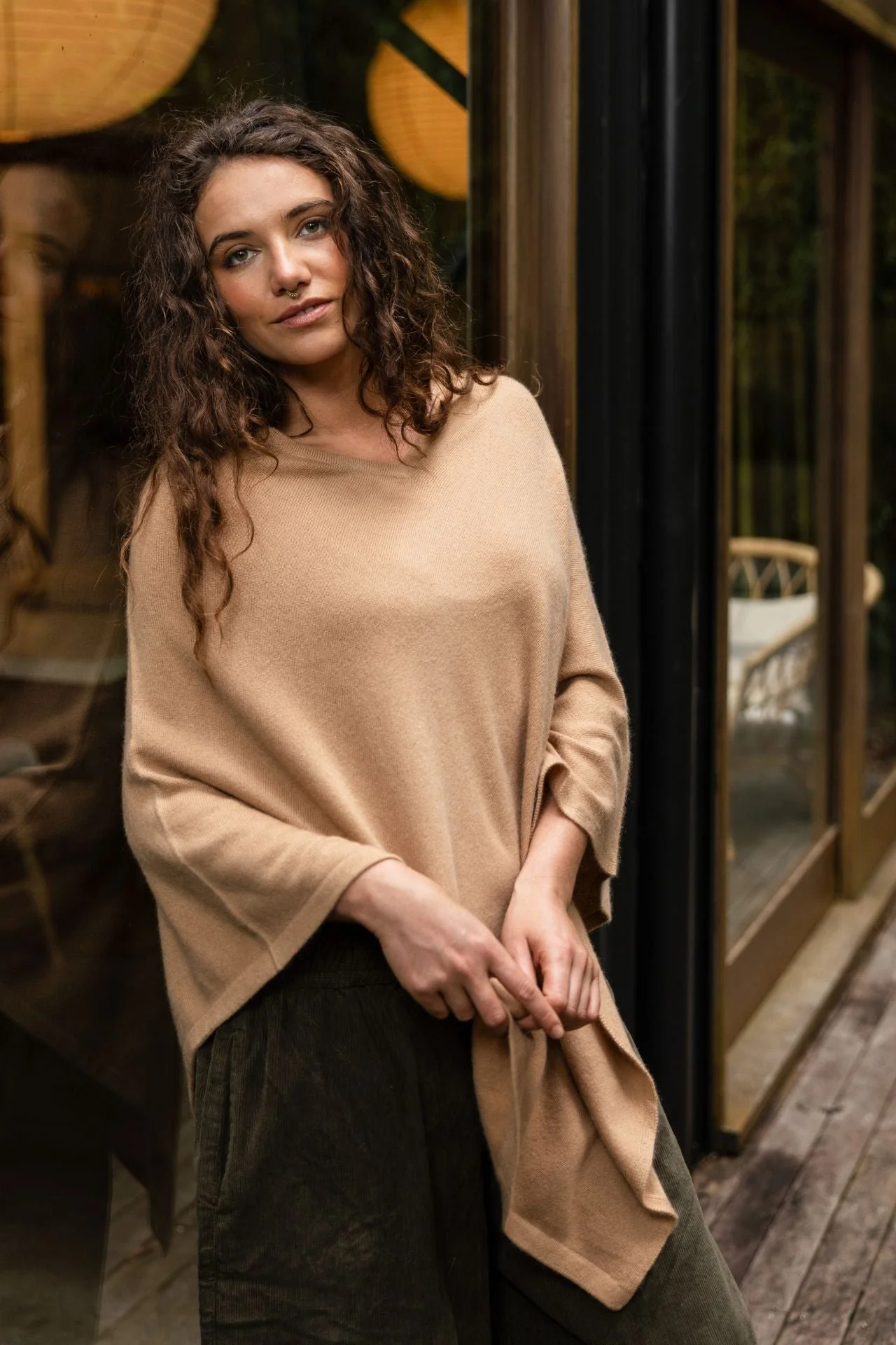 Cashmere Poncho - Image 14