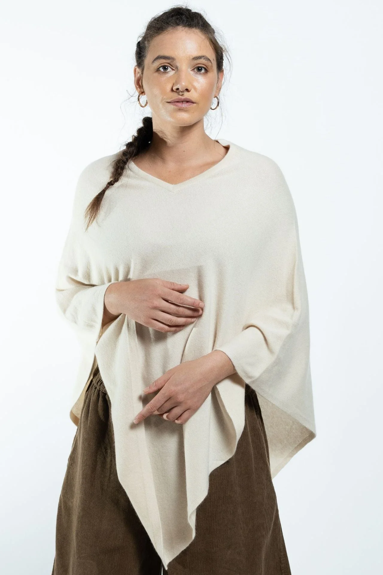 Cashmere Poncho - Image 19