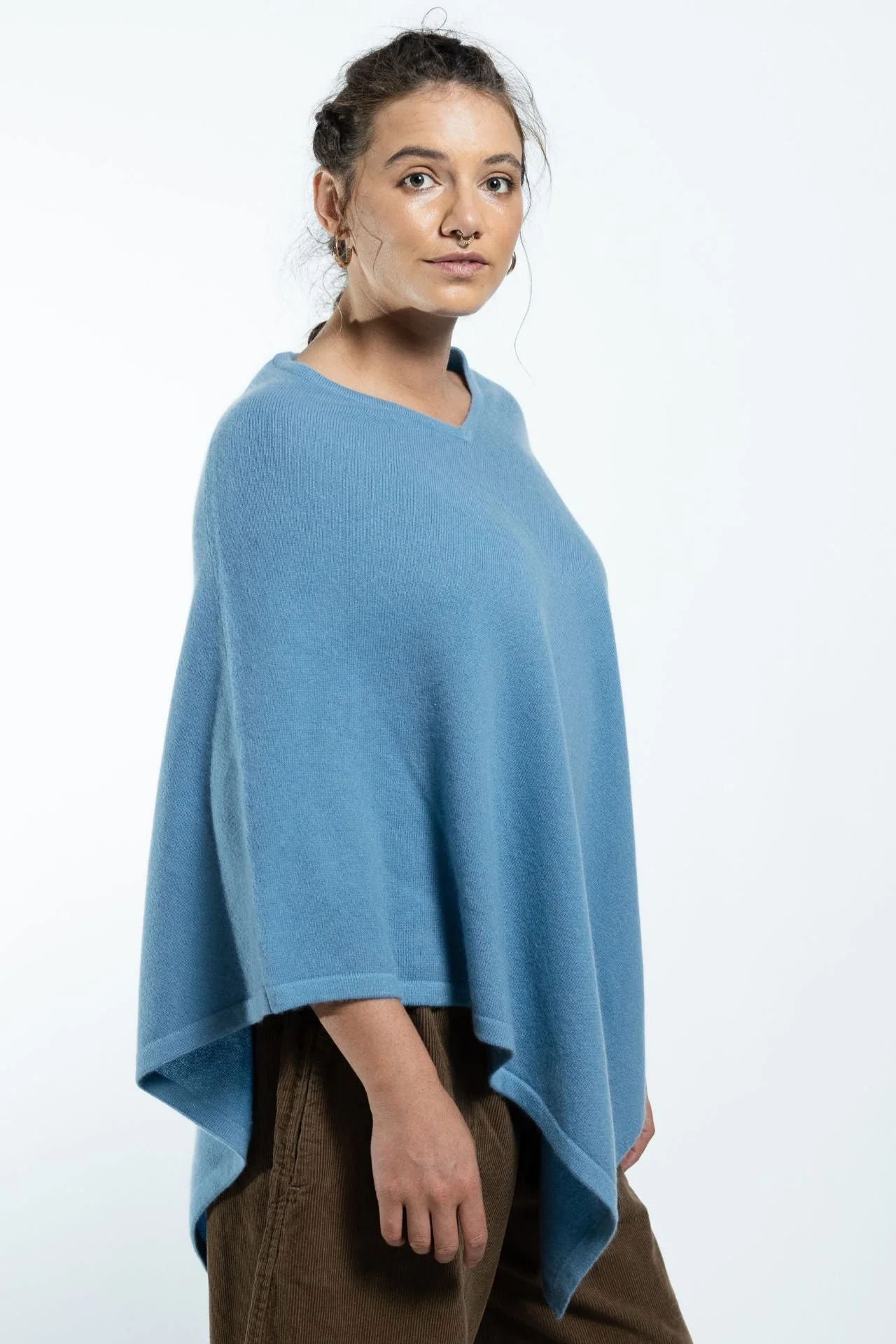 Cashmere Poncho - Image 3