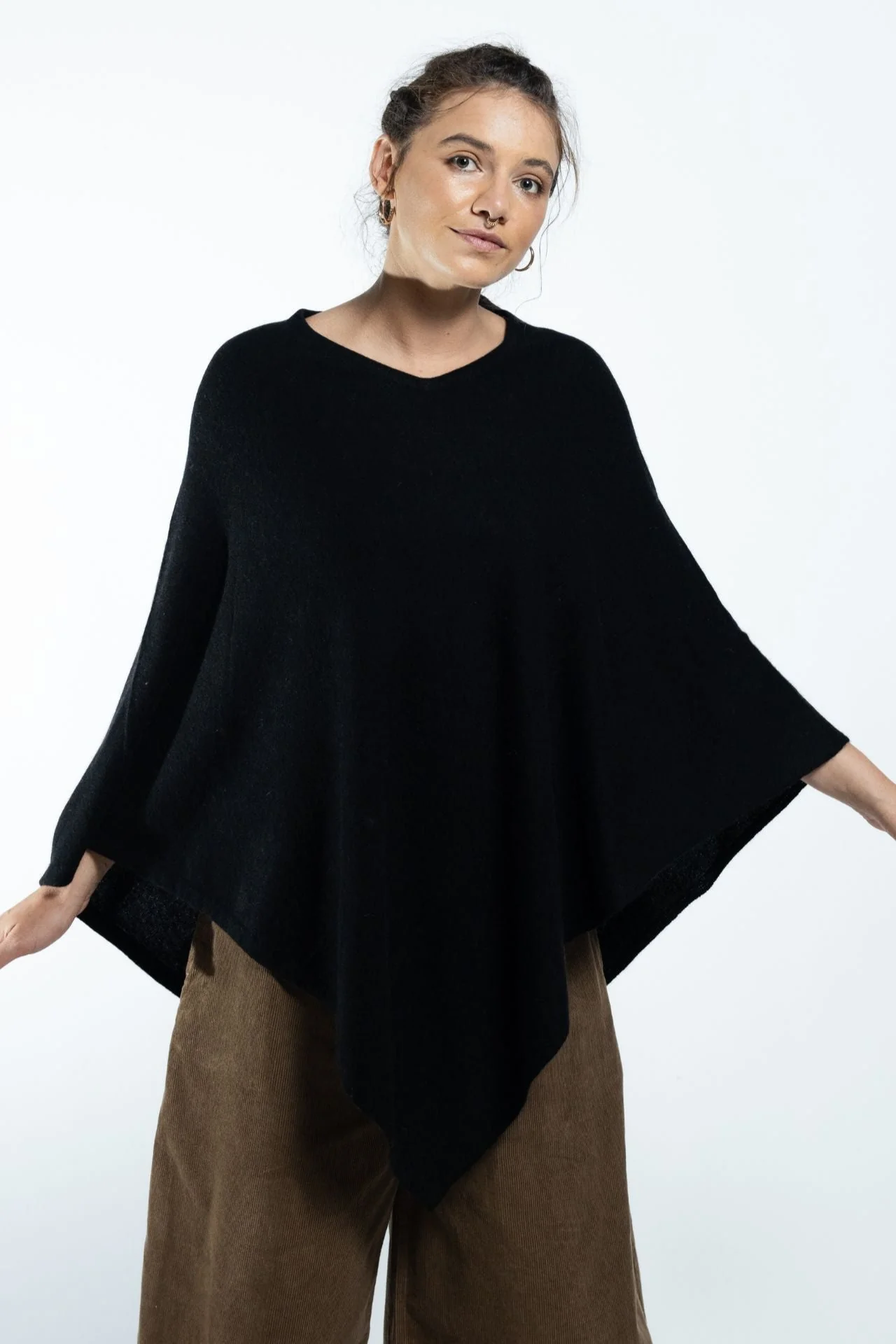 Cashmere Poncho - Image 31