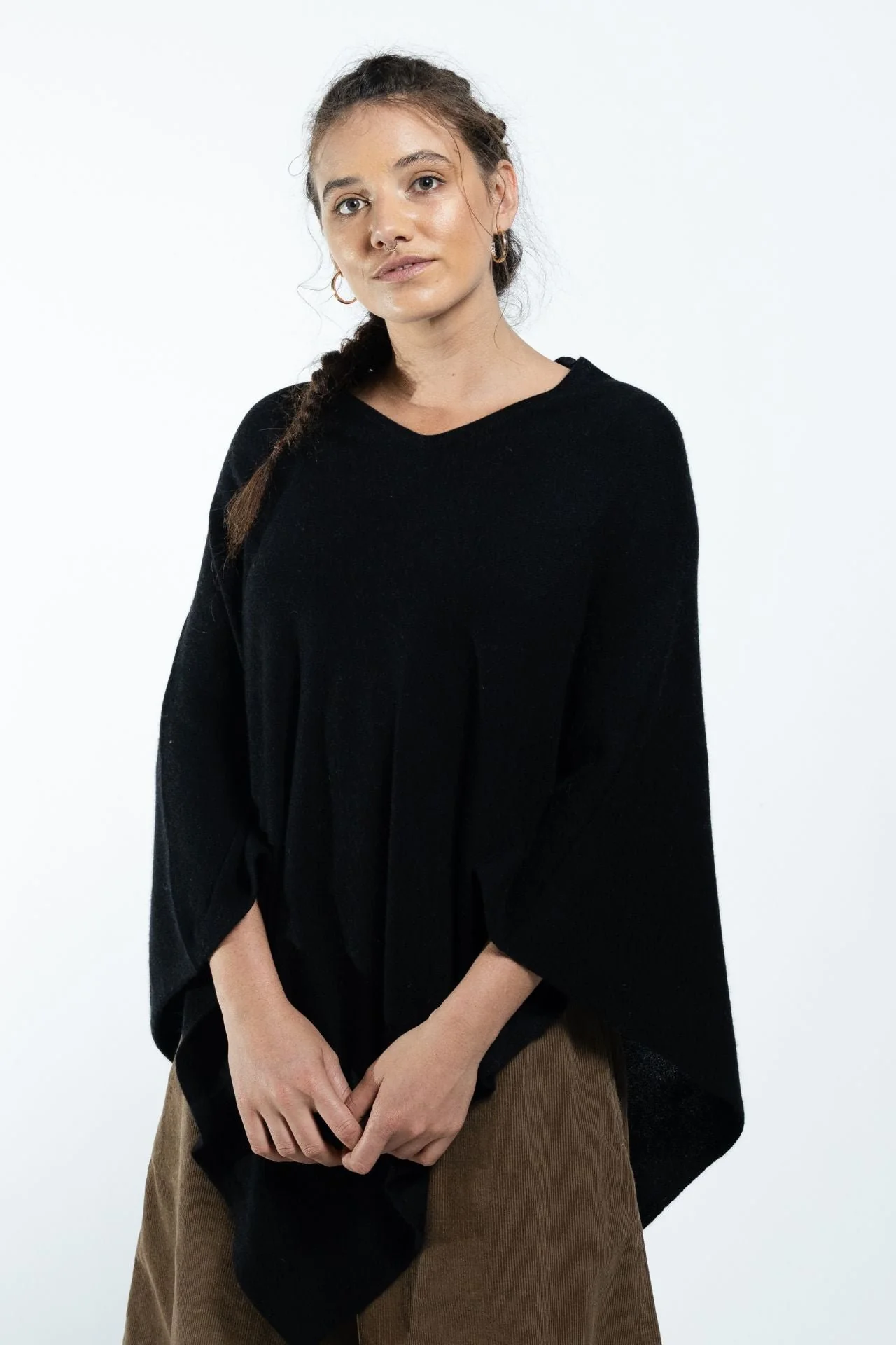 Cashmere Poncho - Image 33