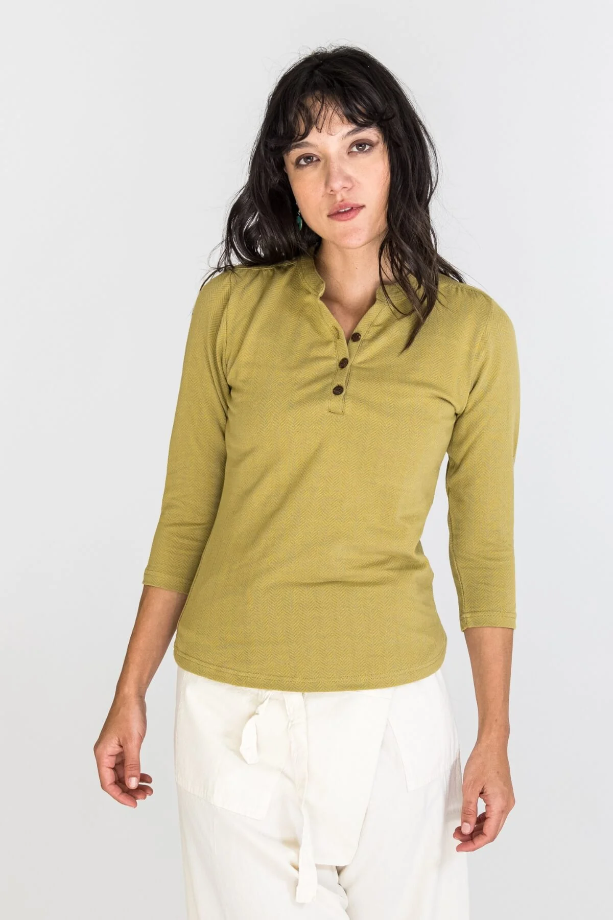 Clementine Top - Mustard - Image 6
