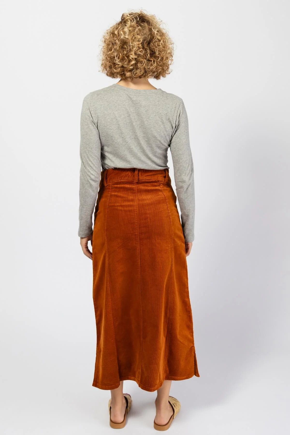 Corduroy Maxi Skirt - Image 27