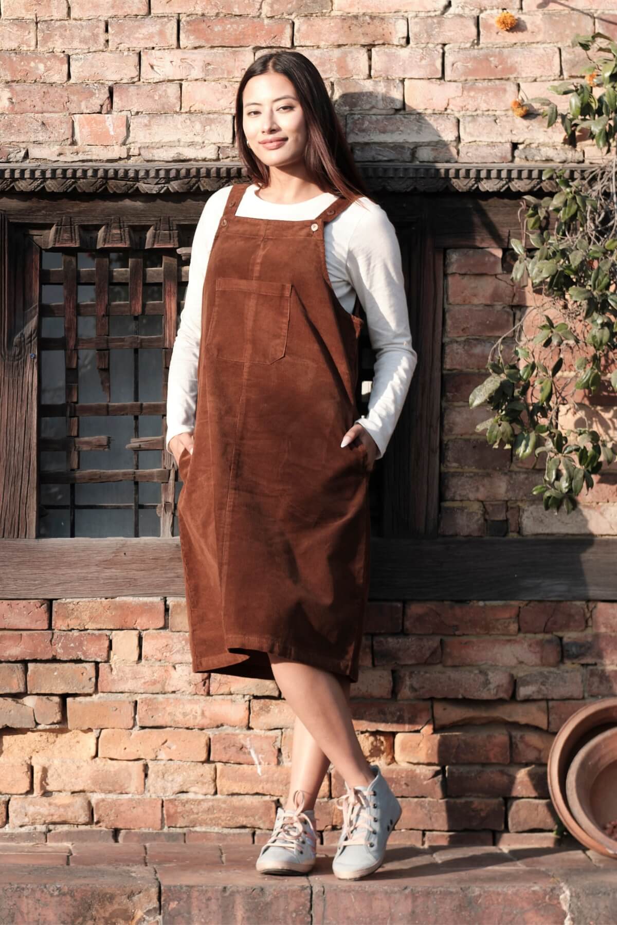 Corduroy Pinafore - Image 4