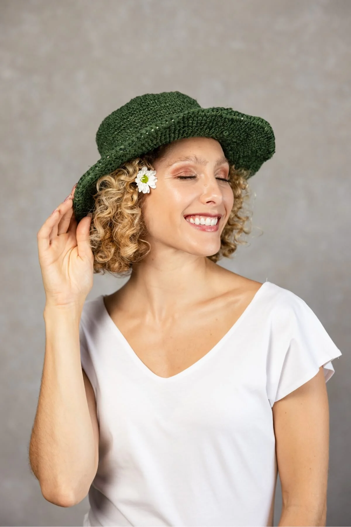 Crochet Hemp Hat - Image 16