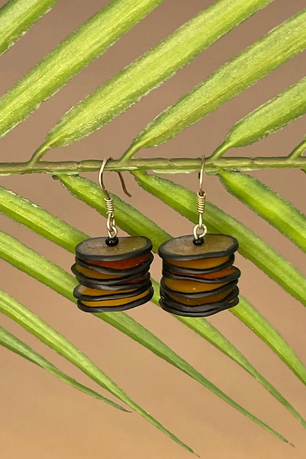 Disc Earrings - Spice - Image 3