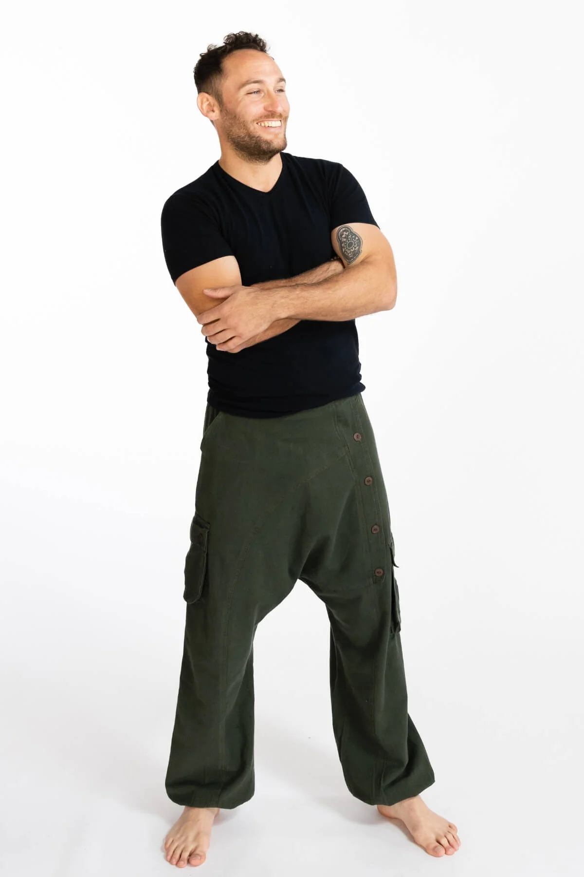Drop Crotch Trousers - Image 11