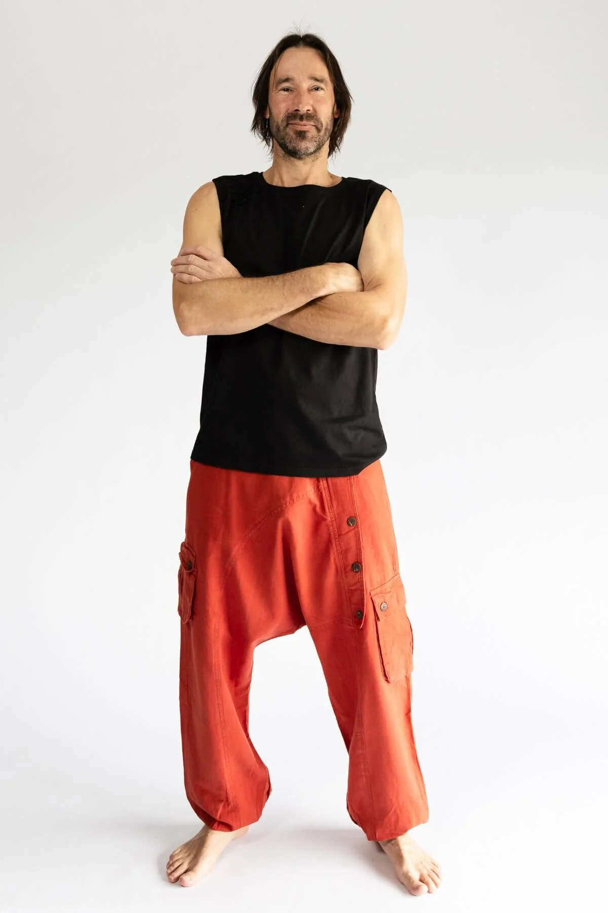 Drop Crotch Trousers - Image 17