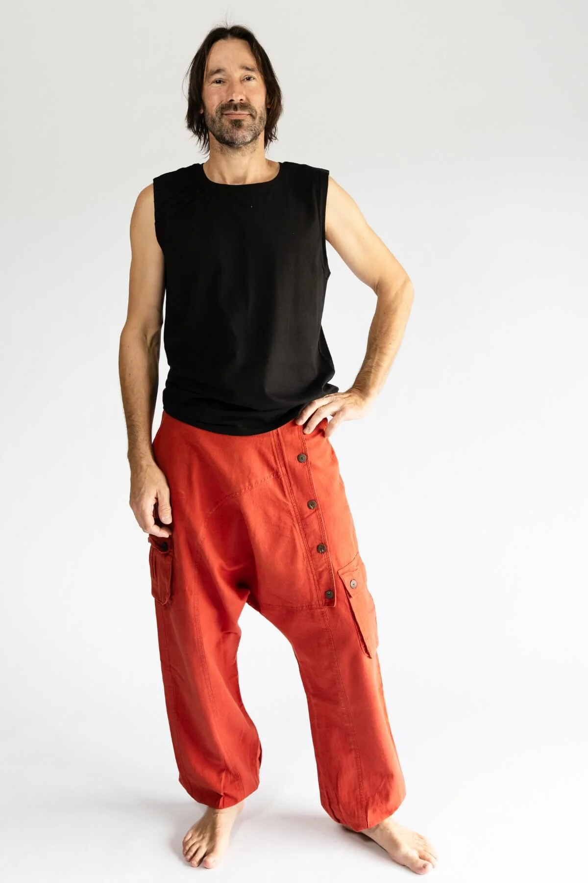 Drop Crotch Trousers - Image 18