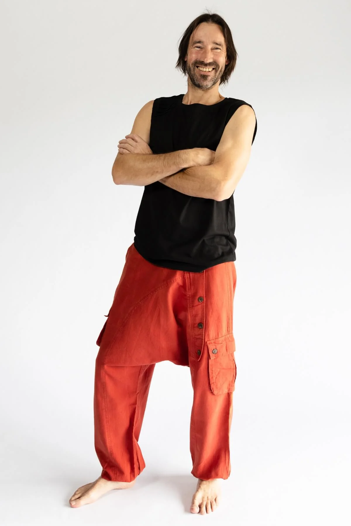 Drop Crotch Trousers - Image 19