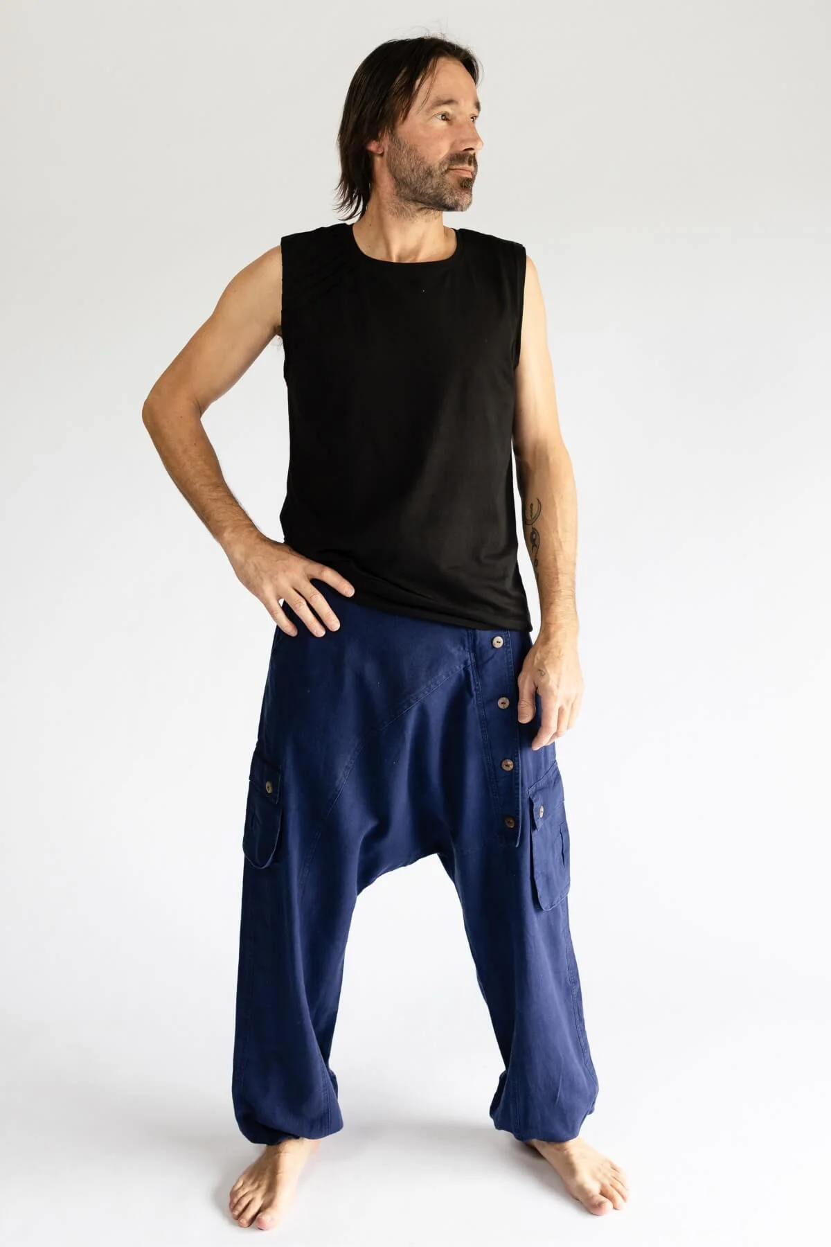 Drop Crotch Trousers - Image 22