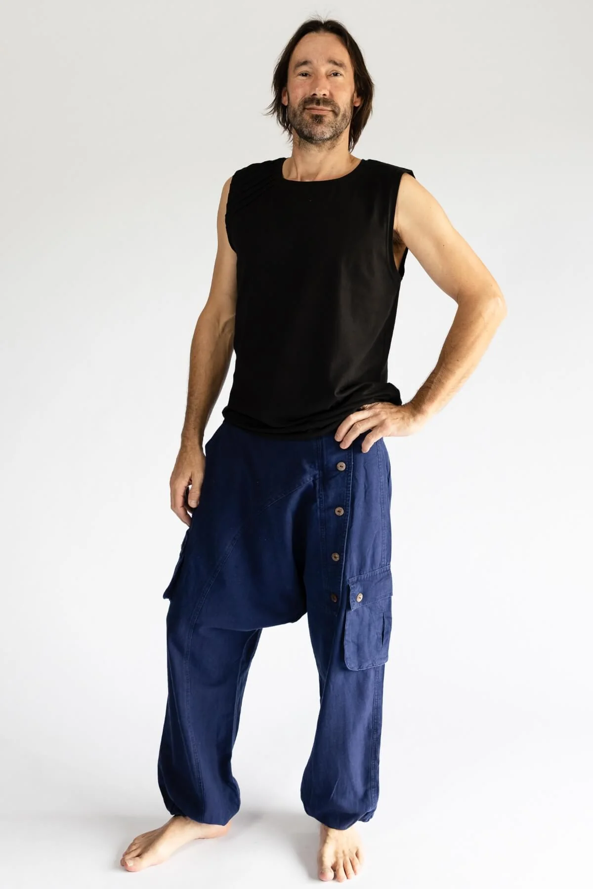 Drop Crotch Trousers - Image 25