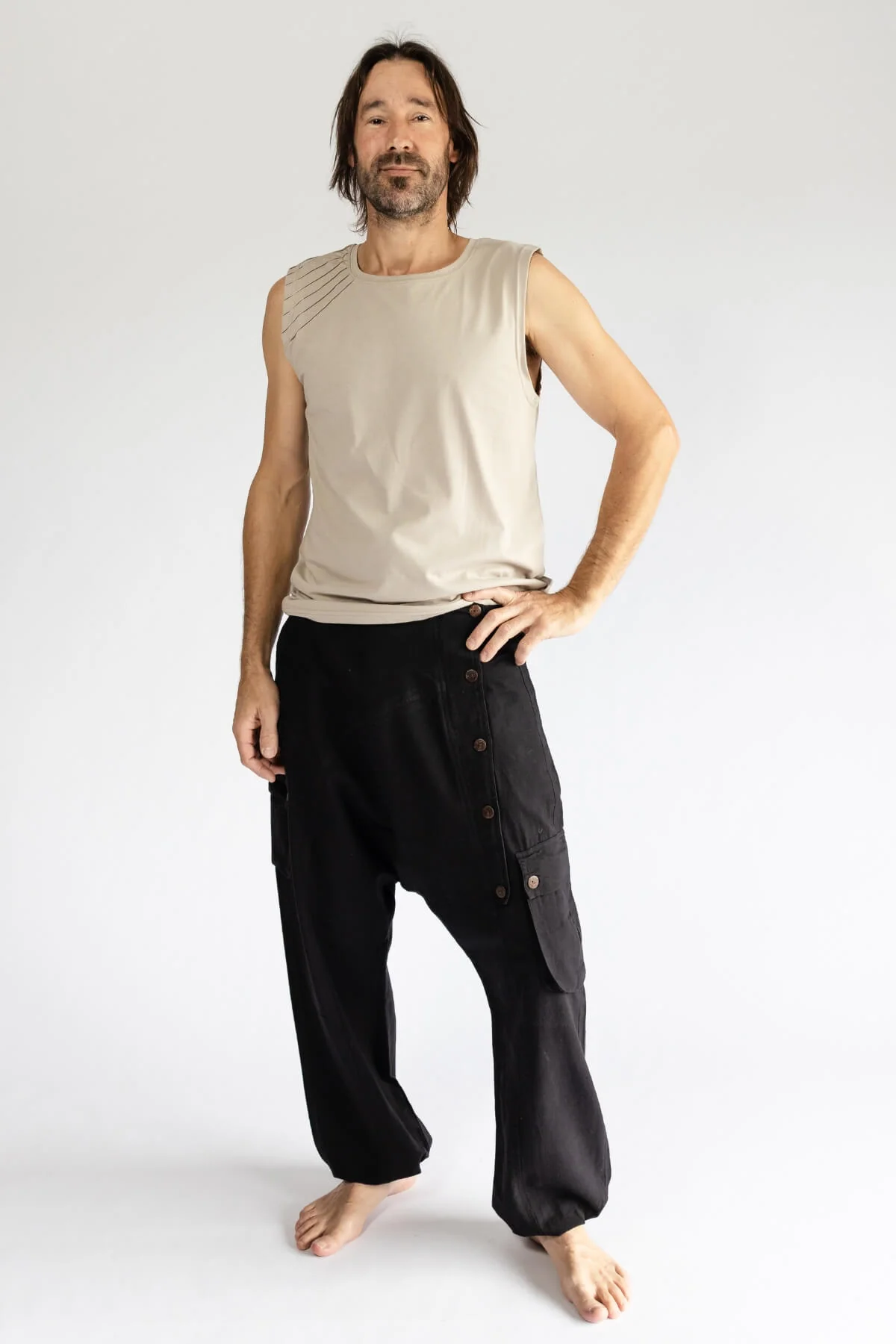 Drop Crotch Trousers - Image 31