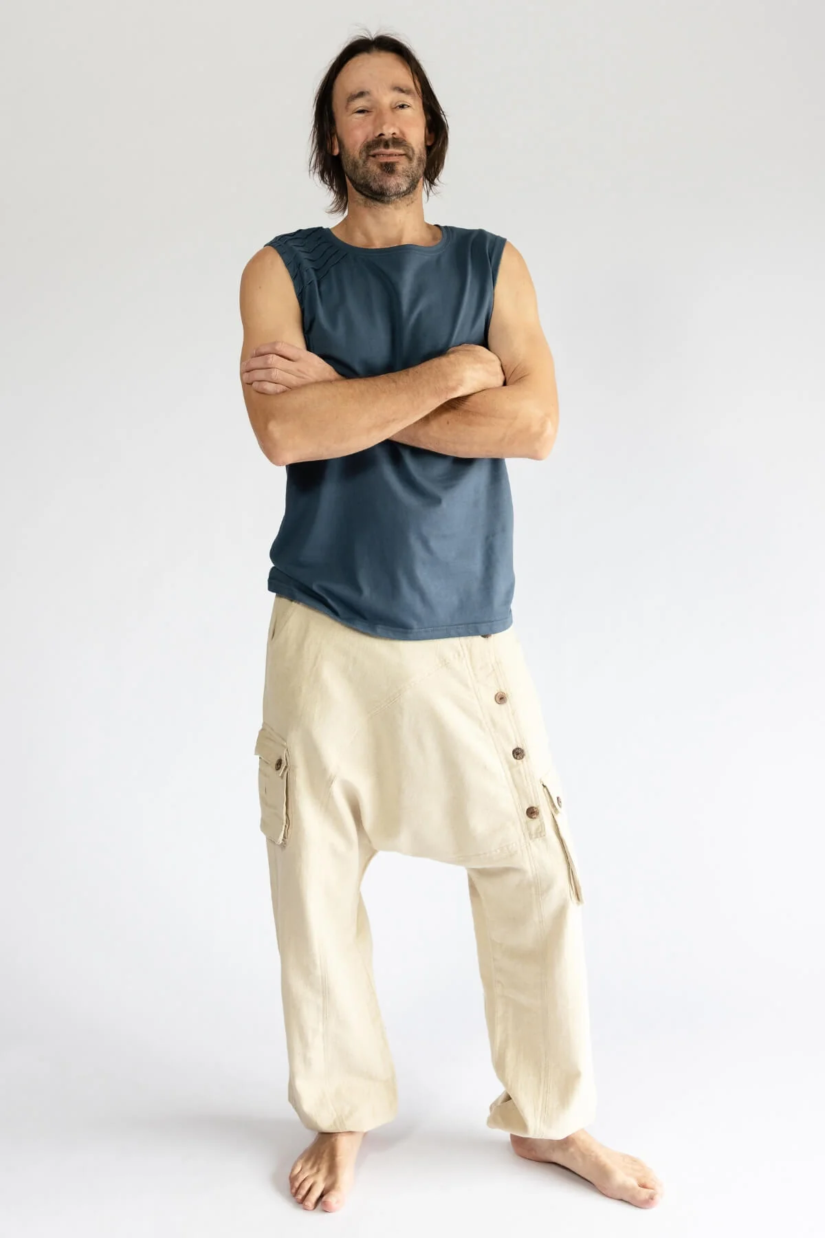 Drop Crotch Trousers - Image 36