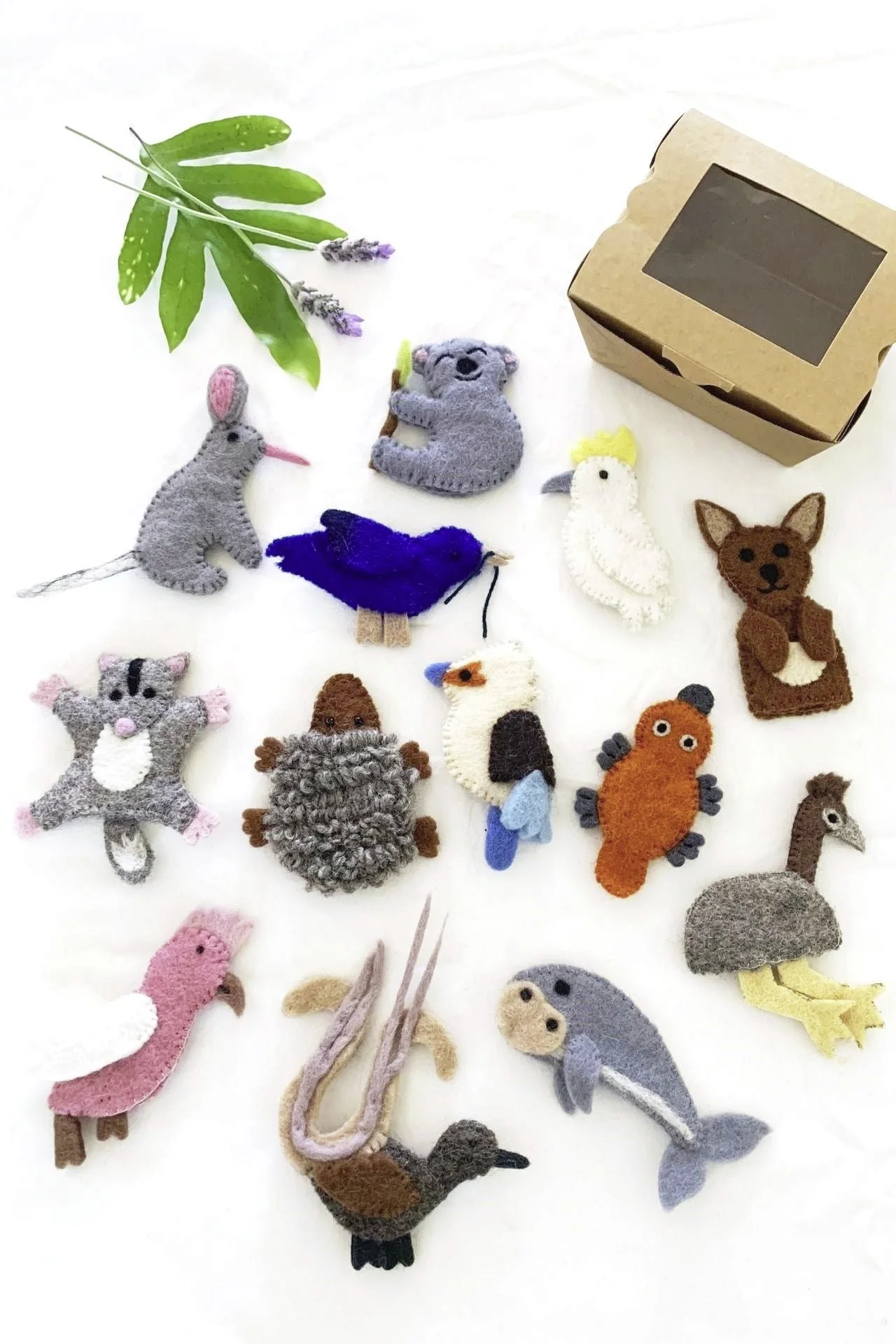 Felt Finger Puppet Set - 10 Australian Animals - Image 13