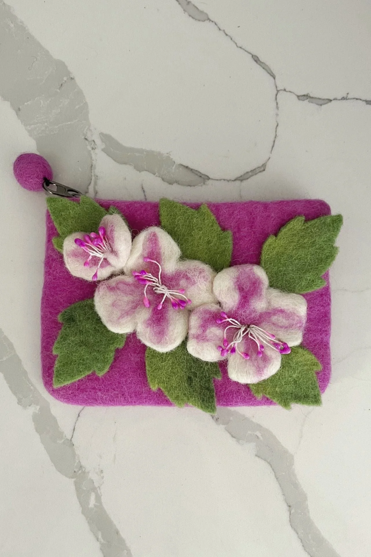 Felt Flower Purse - Image 3