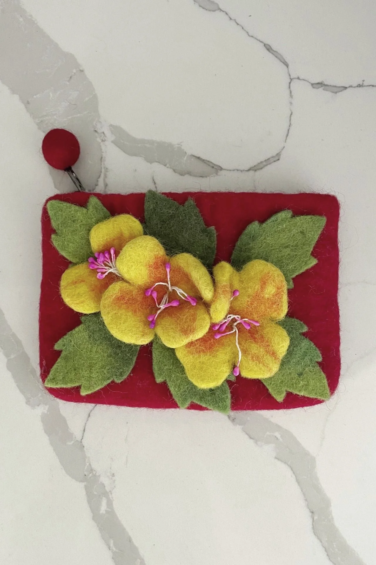 Felt Flower Purse - Image 4