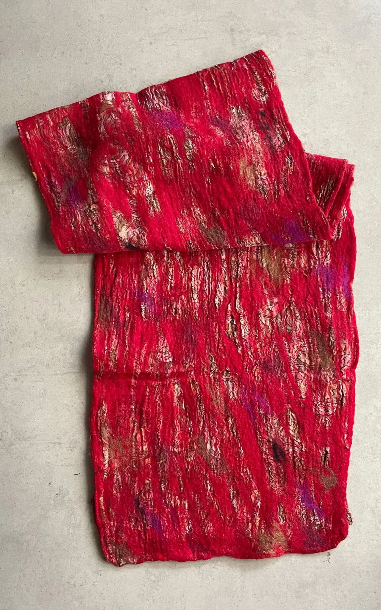 Felt + Silk Scarf - Image 20