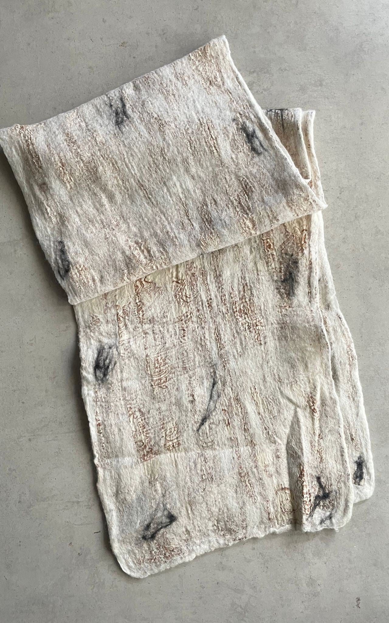 Felt + Silk Scarf - Image 23