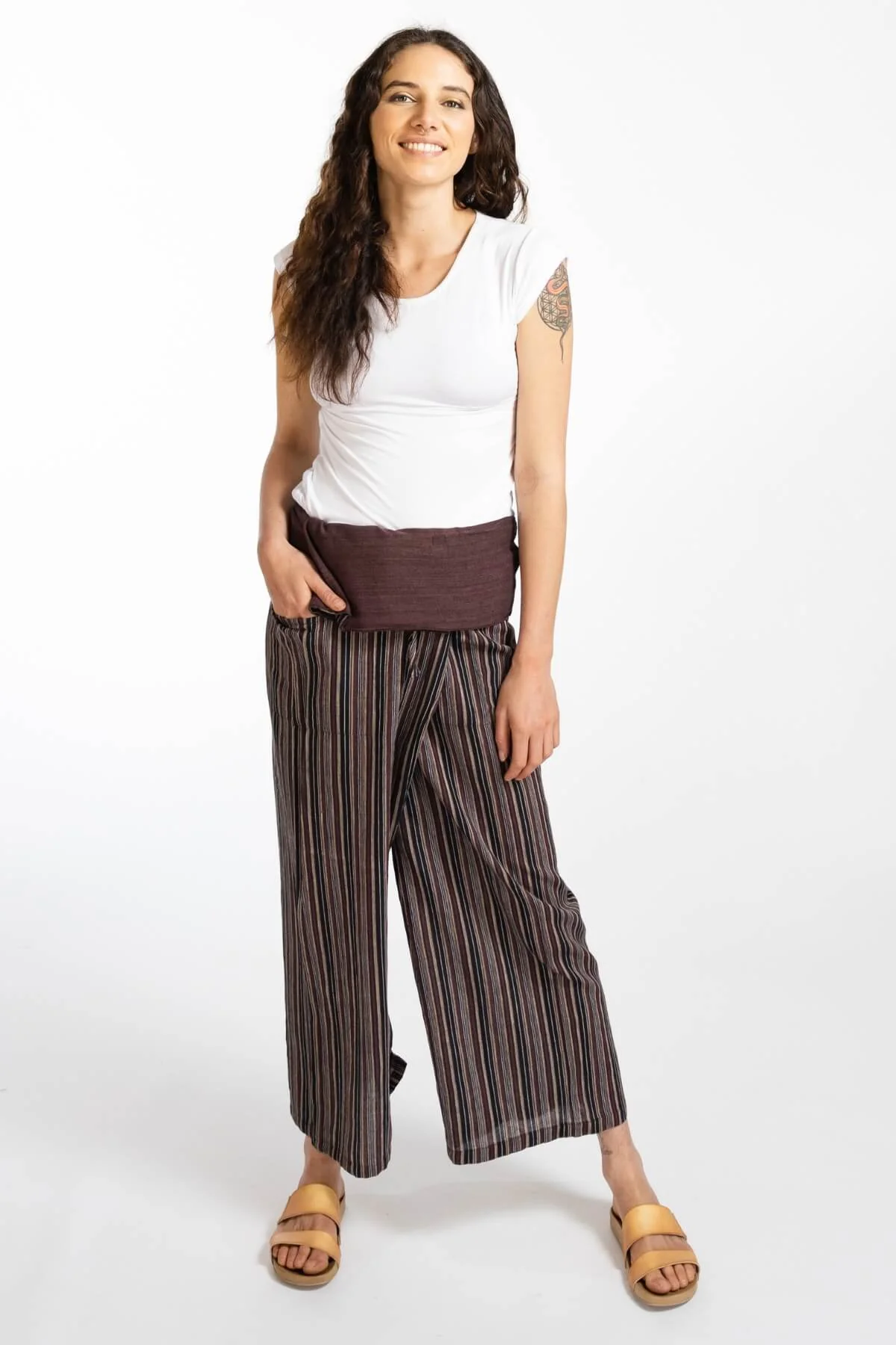 Fisherman Pants - Striped - Image 13