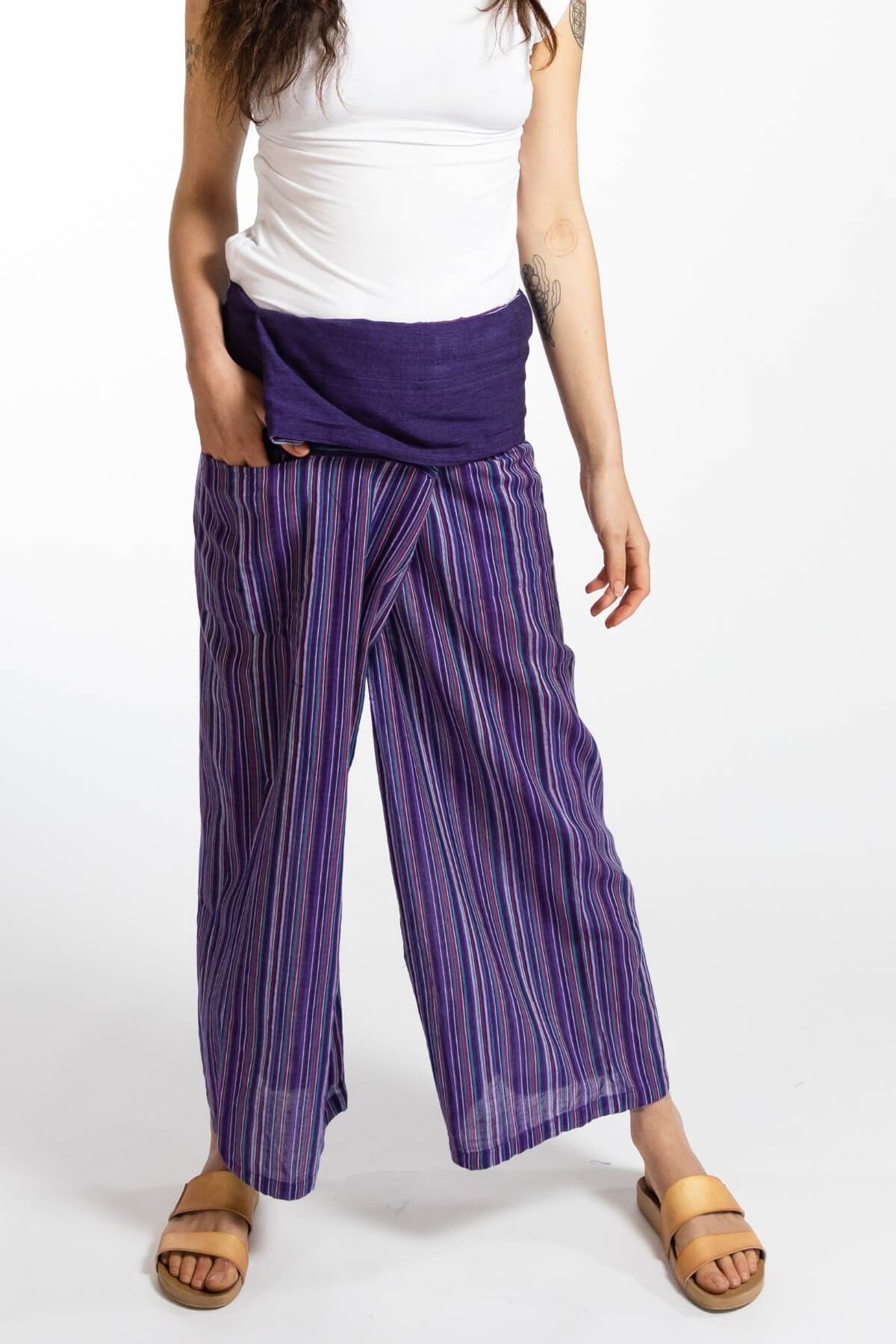 Fisherman Pants - Striped - Image 19
