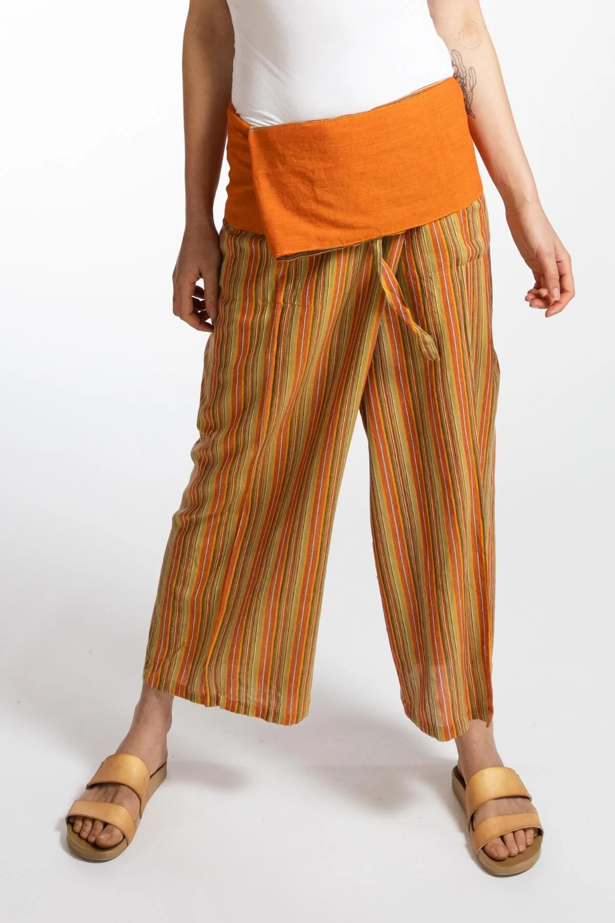 Fisherman Pants - Striped - Image 34