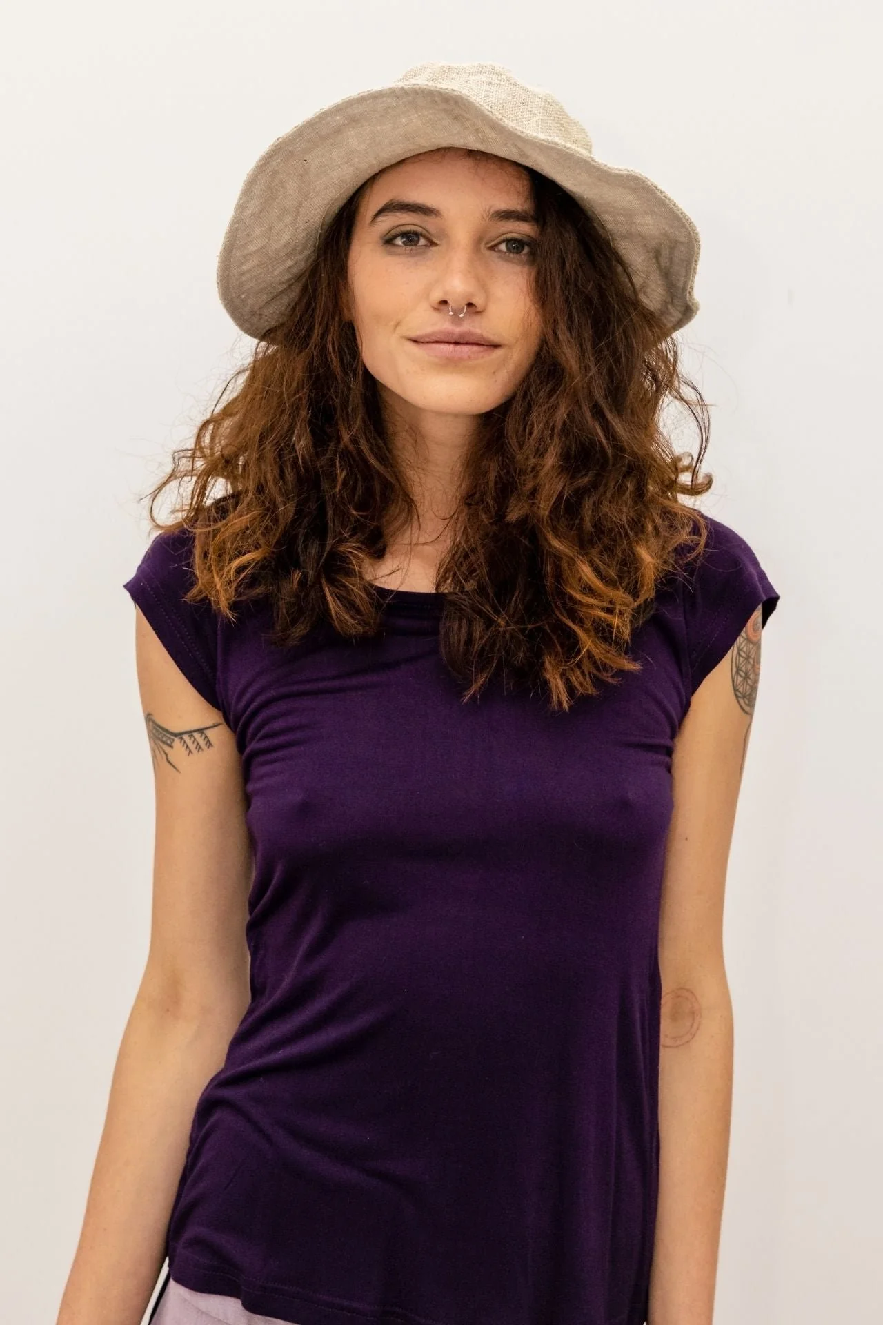 Wide Brim Hemp Hat - Image 4