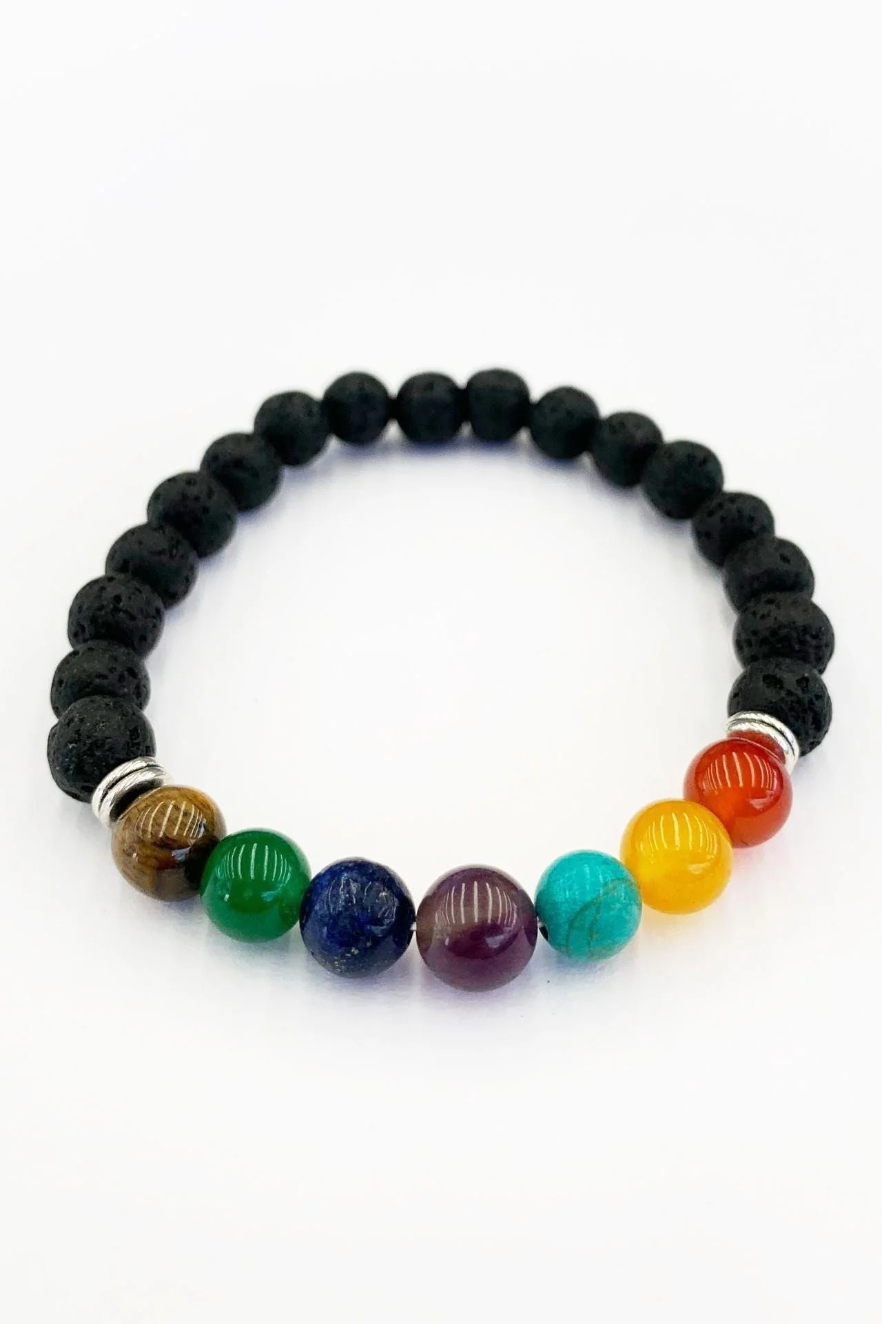 Lava Bead Chakra Bracelets - Image 3