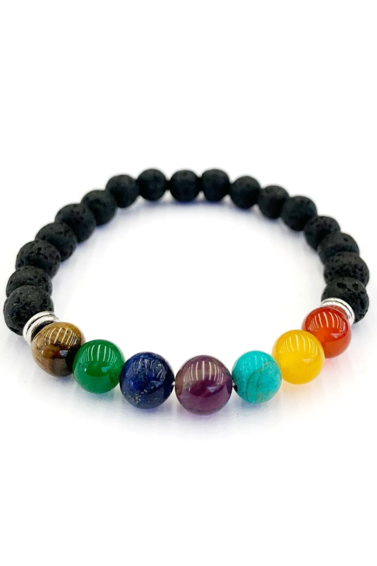 Lava Bead Chakra Bracelets - Image 5