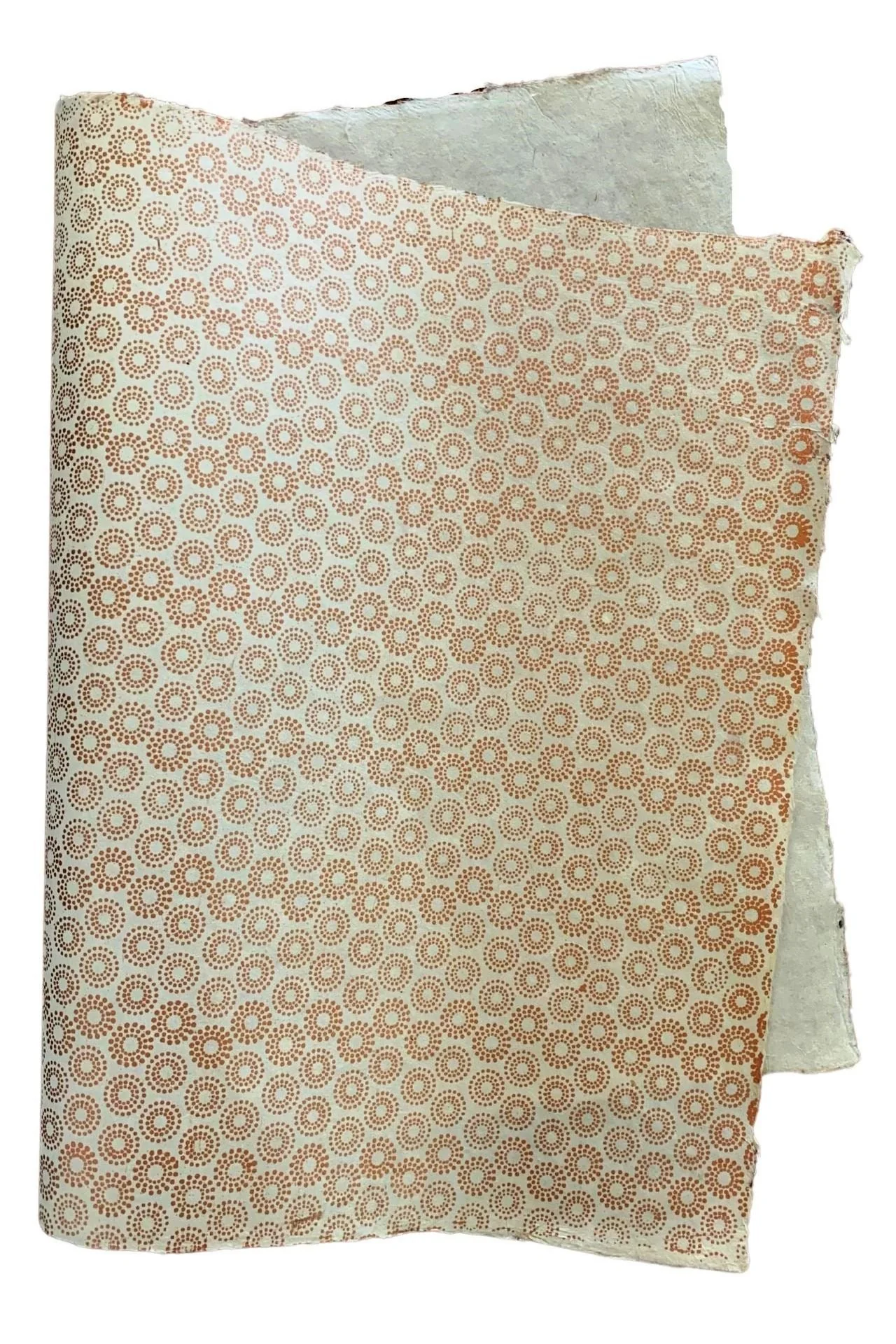 Gift Wrapping Paper - Copper on White - Image 4
