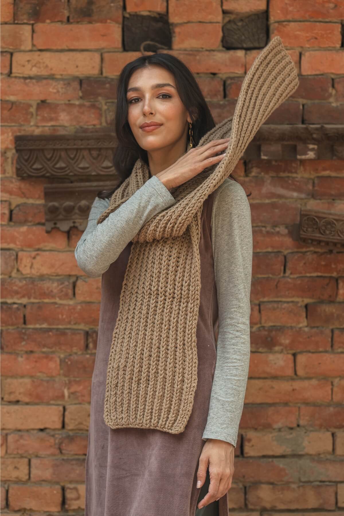 Merino Wool Scarf - Image 8