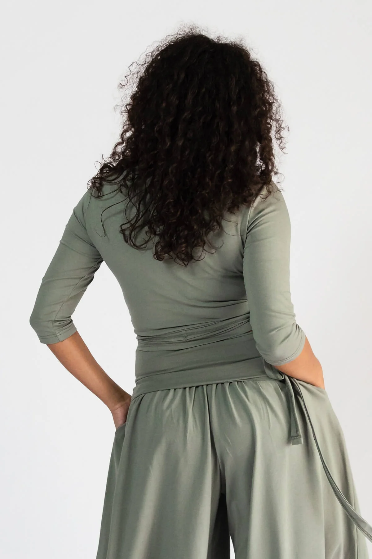 Organic Wrap Top - Image 12