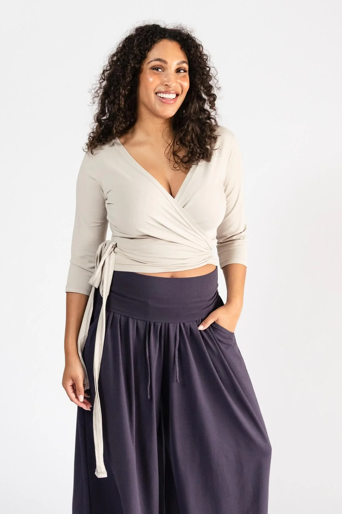 Organic Wrap Top - Image 13