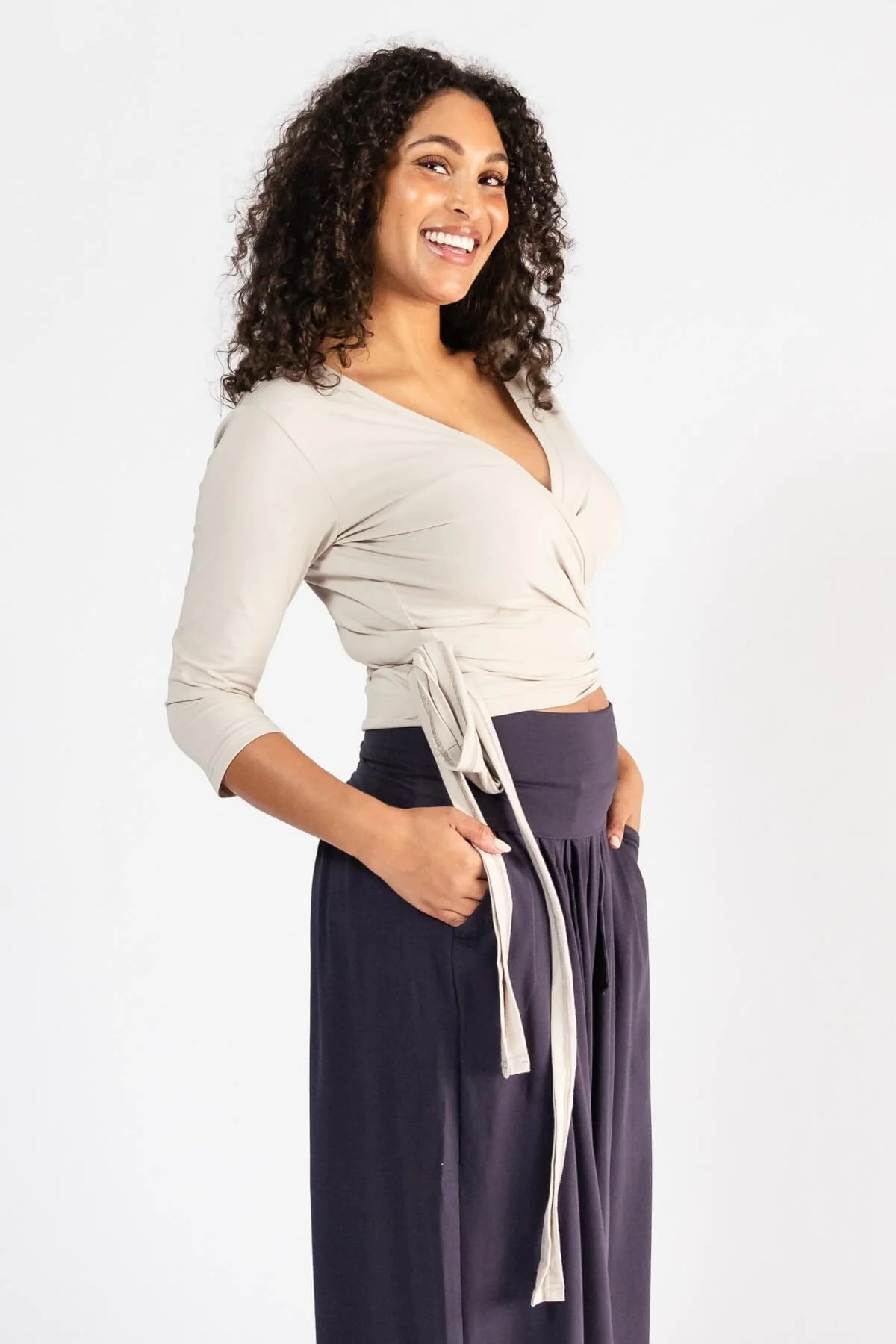 Organic Wrap Top - Image 16