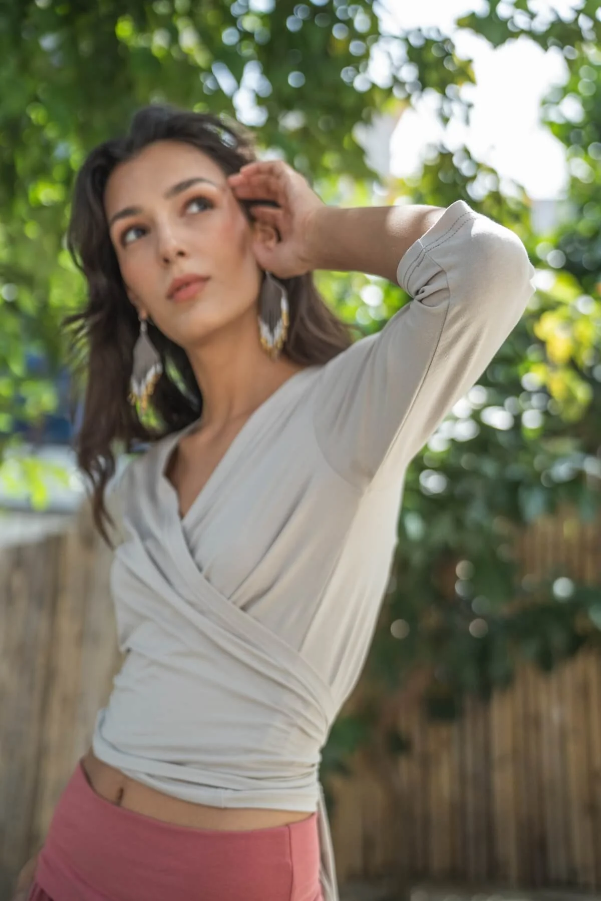 Organic Wrap Top - Image 21