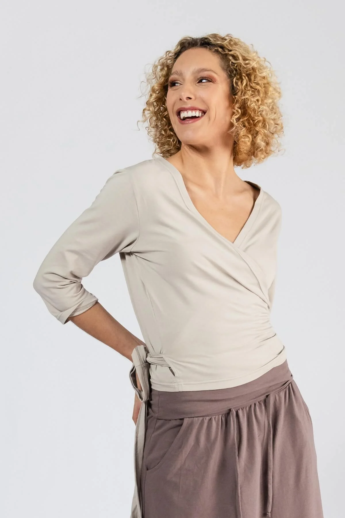 Organic Wrap Top - Image 22