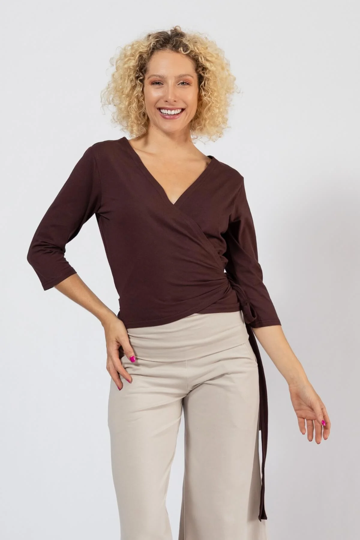 Organic Wrap Top - Image 35