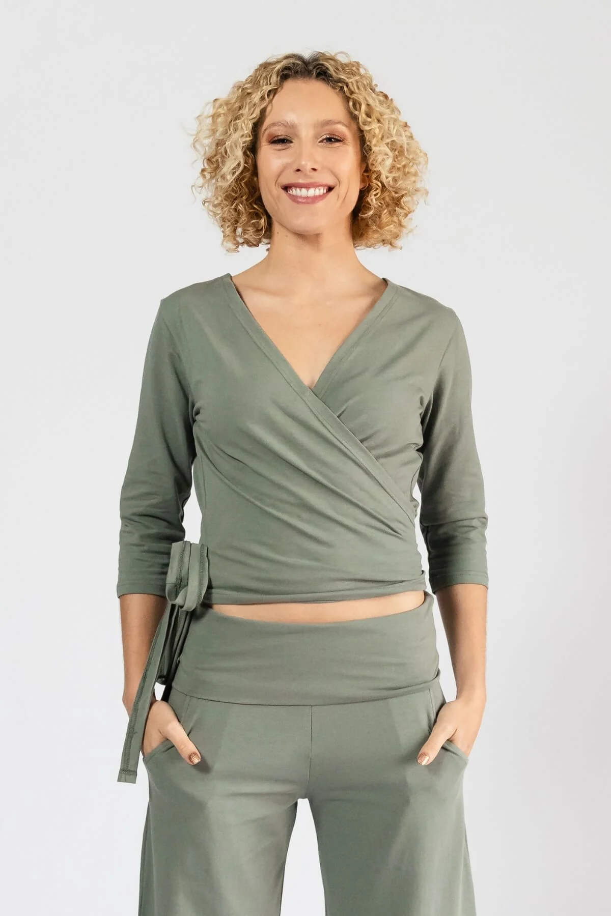 Organic Wrap Top - Image 6