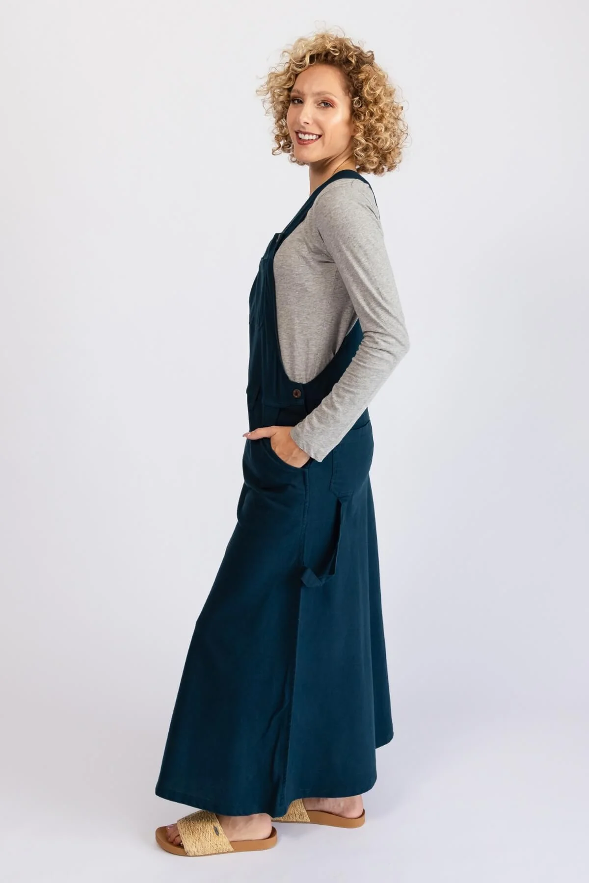 Overall Maxi Dress - Image 5