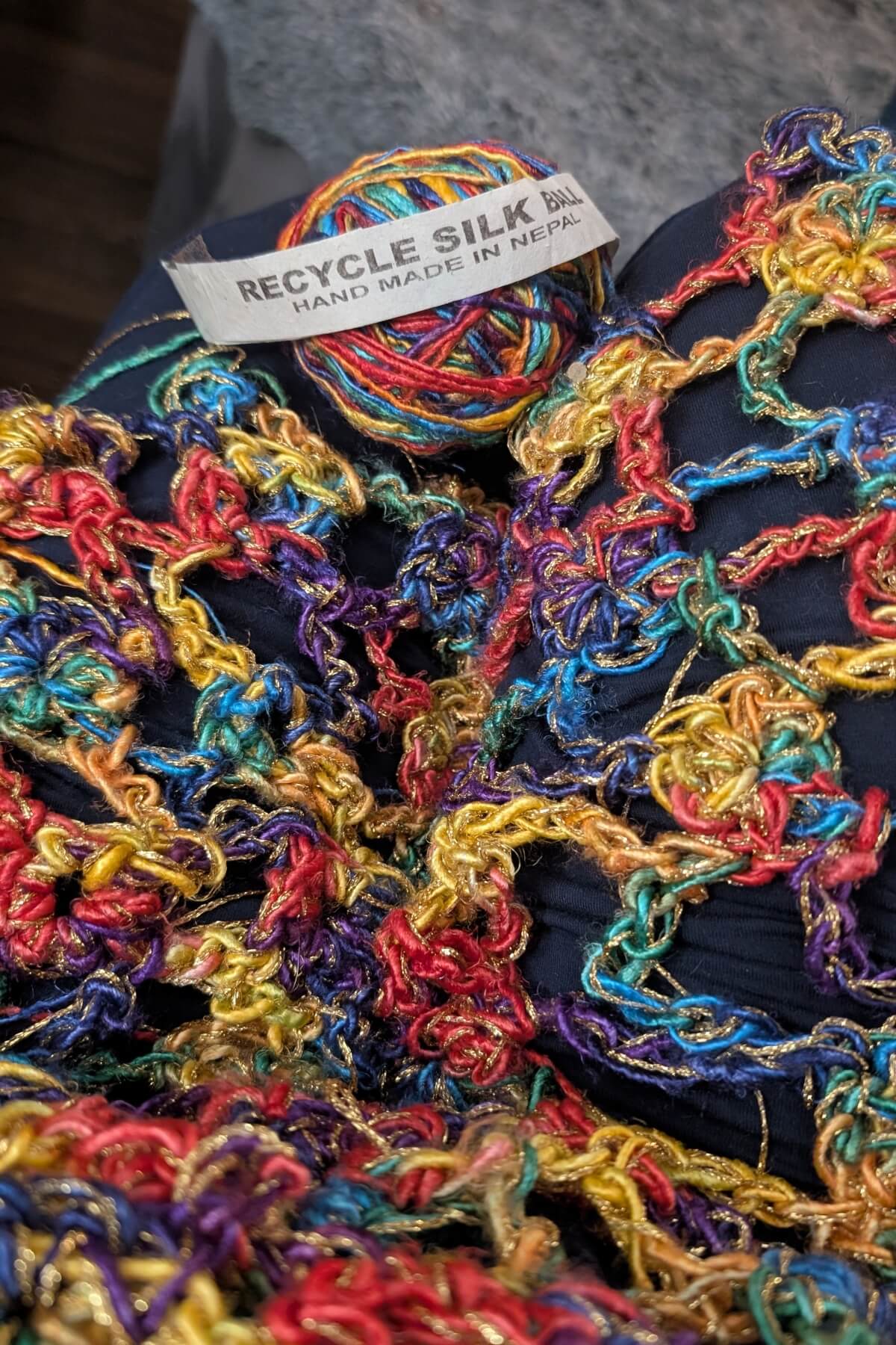 Recycled Silk Thread 200 gram - Image 3