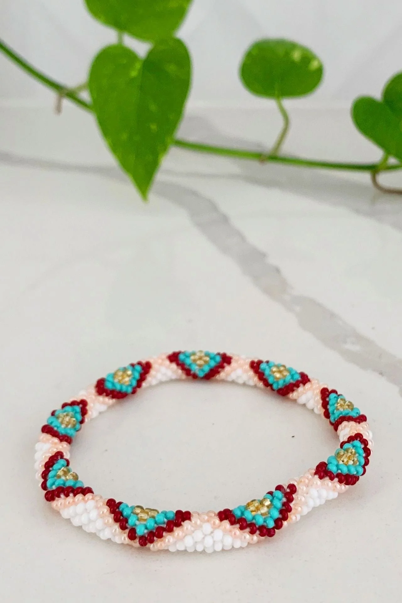 Rolling Beaded Bracelets - Patterned - Image 4