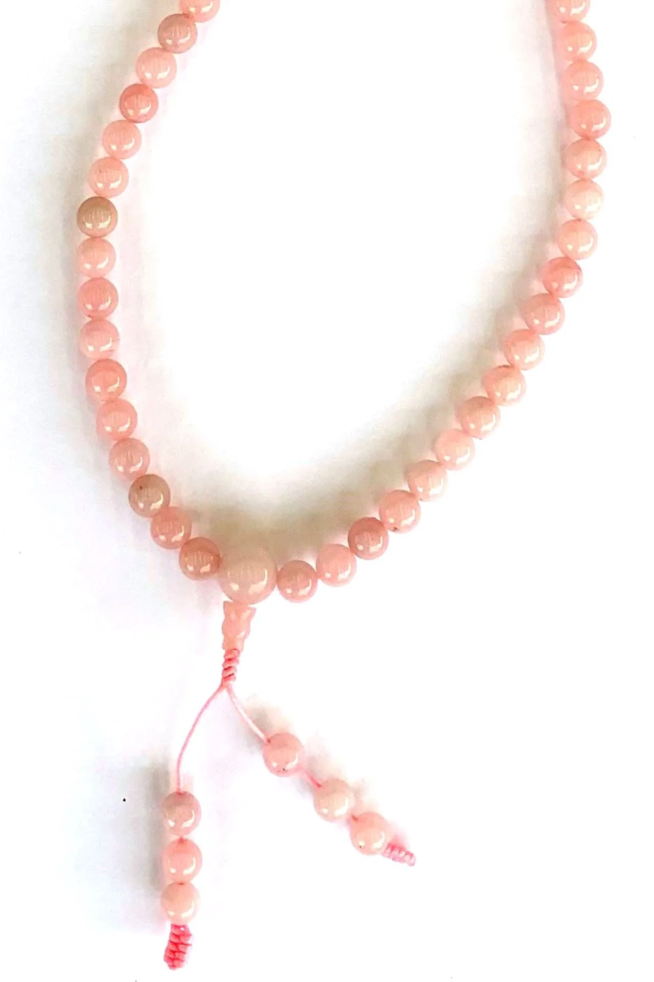 Rose Quartz Mala Necklace - Image 3