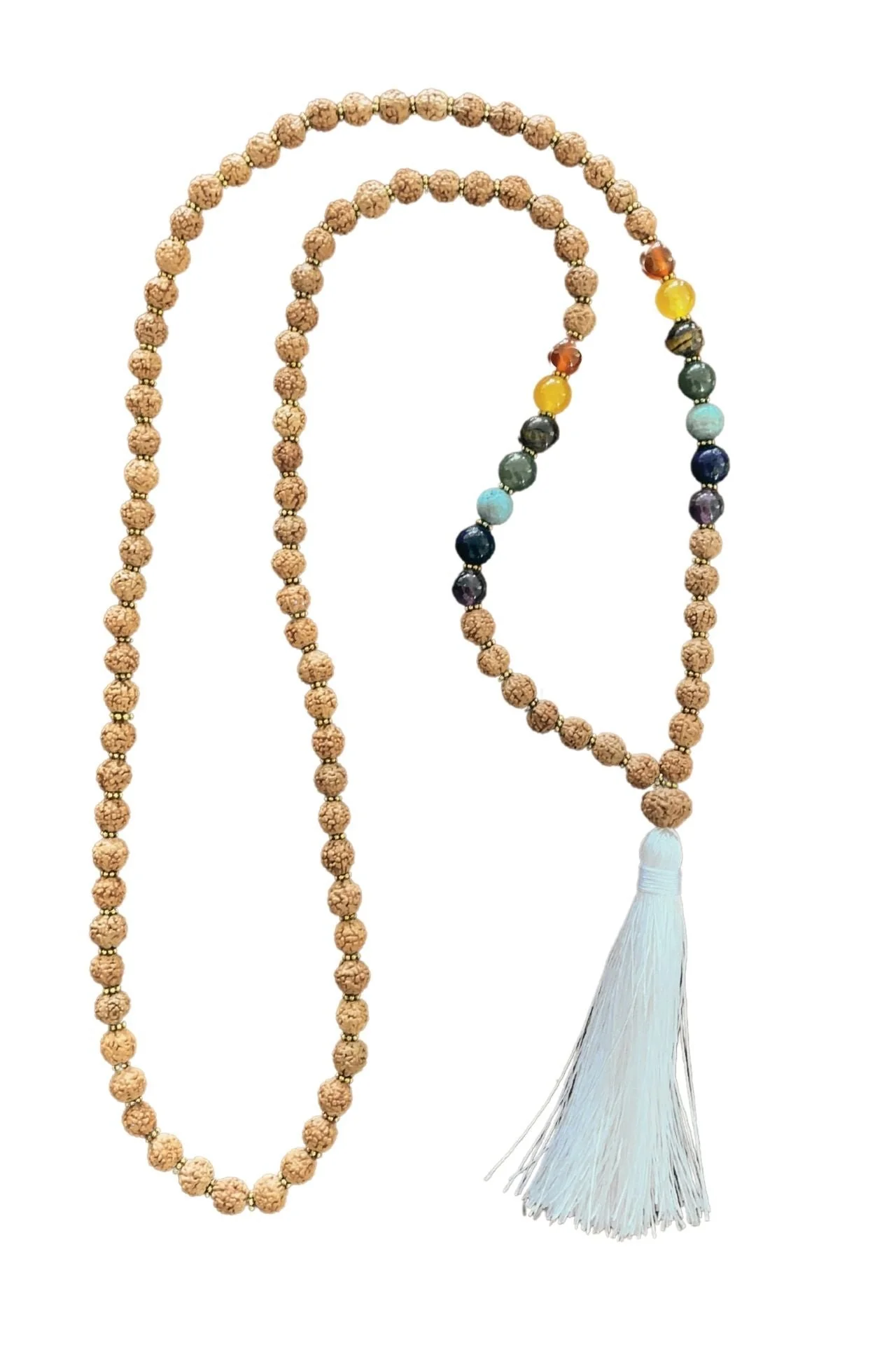 Rudraksha Seed Mala - Seven Chakra - Image 6