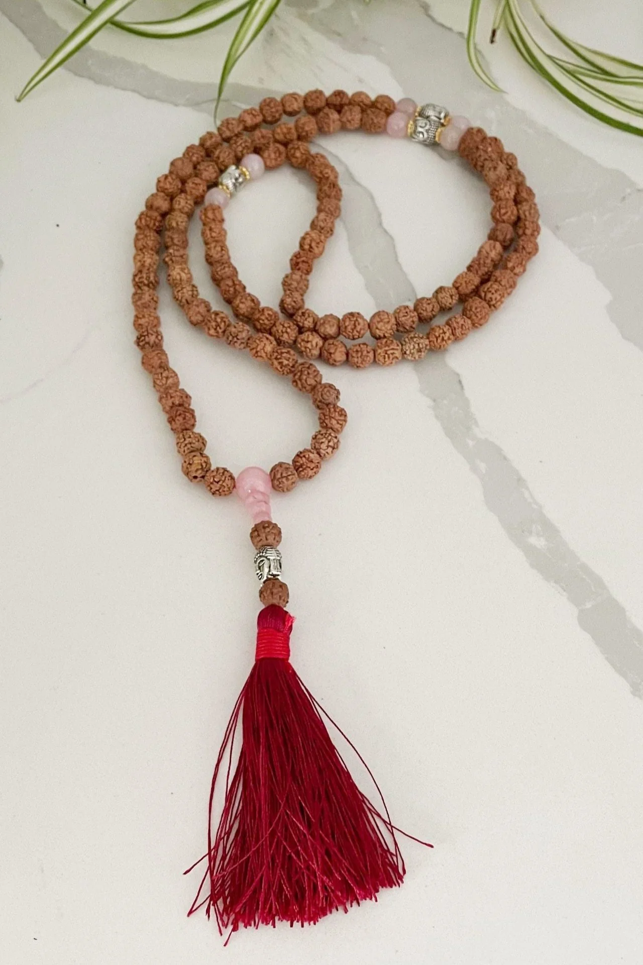 Rudraksha Seed Mala - Embellished - Image 4