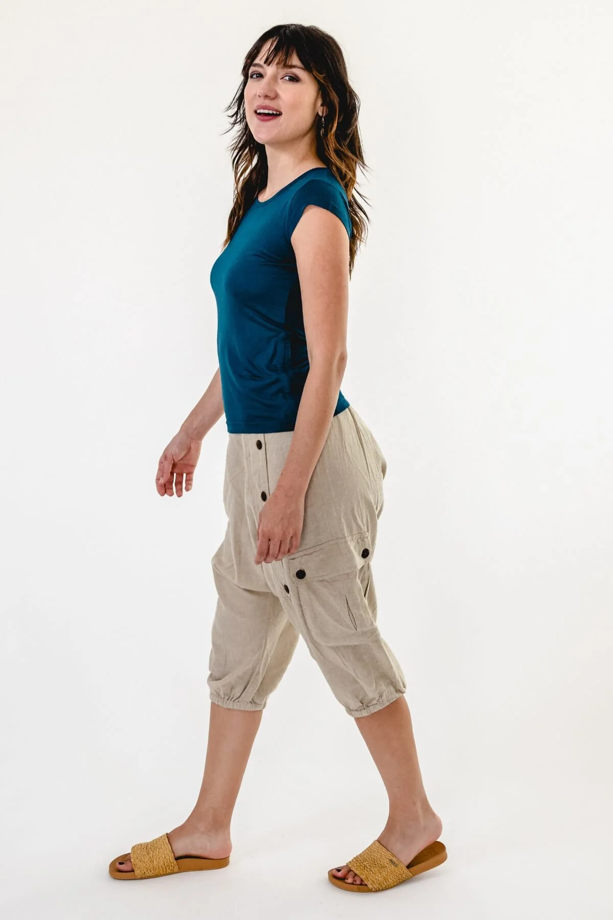 Short Drop Crotch Pants - Image 29