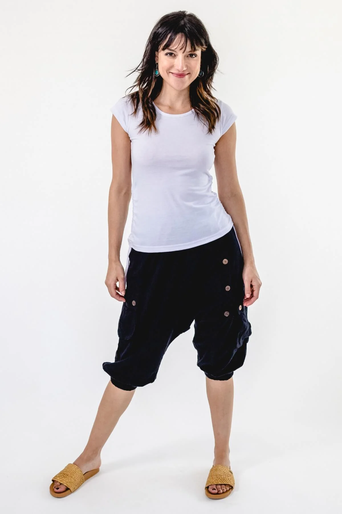 Short Drop Crotch Pants - Image 33