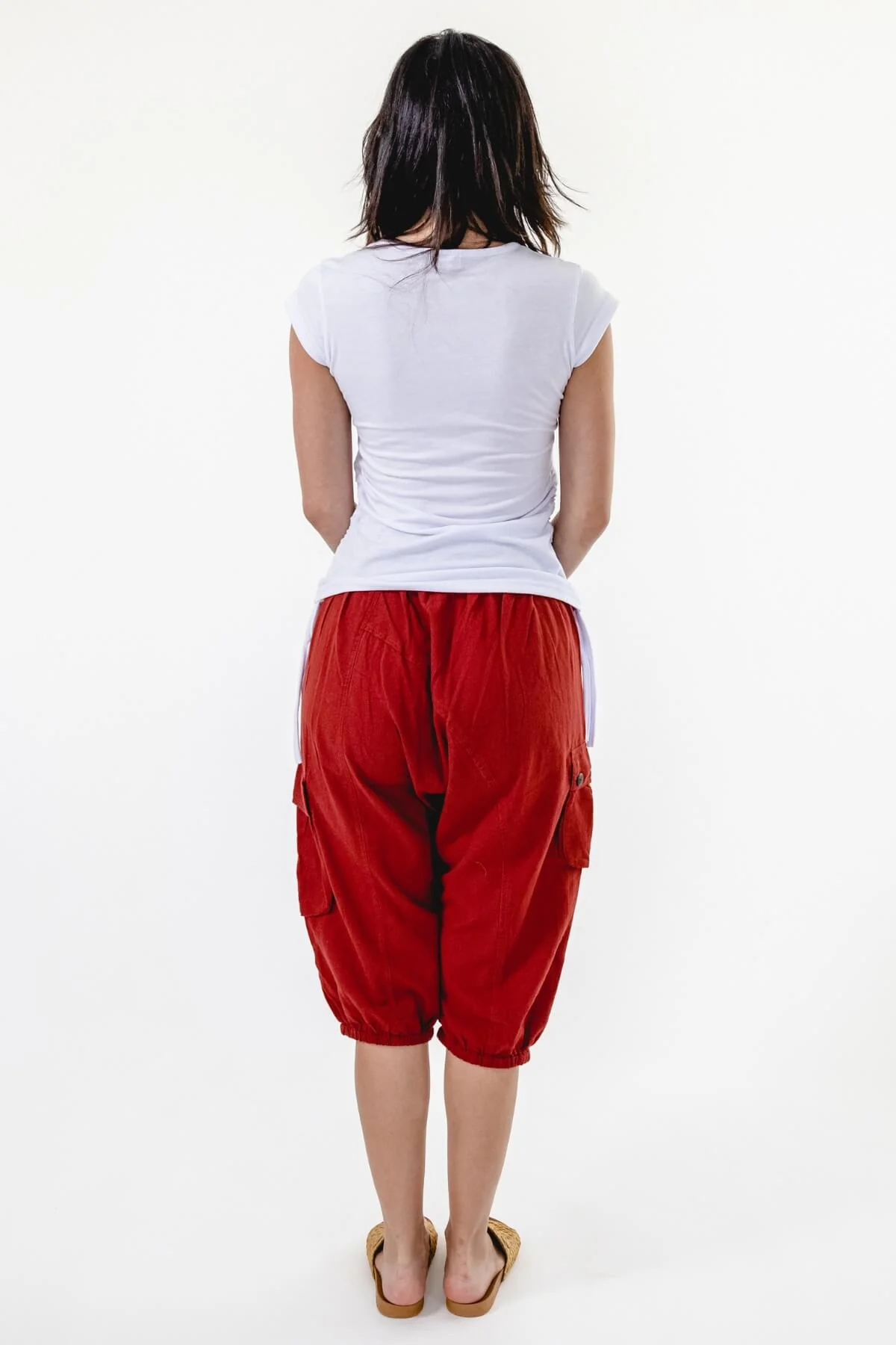 Short Drop Crotch Pants - Image 9