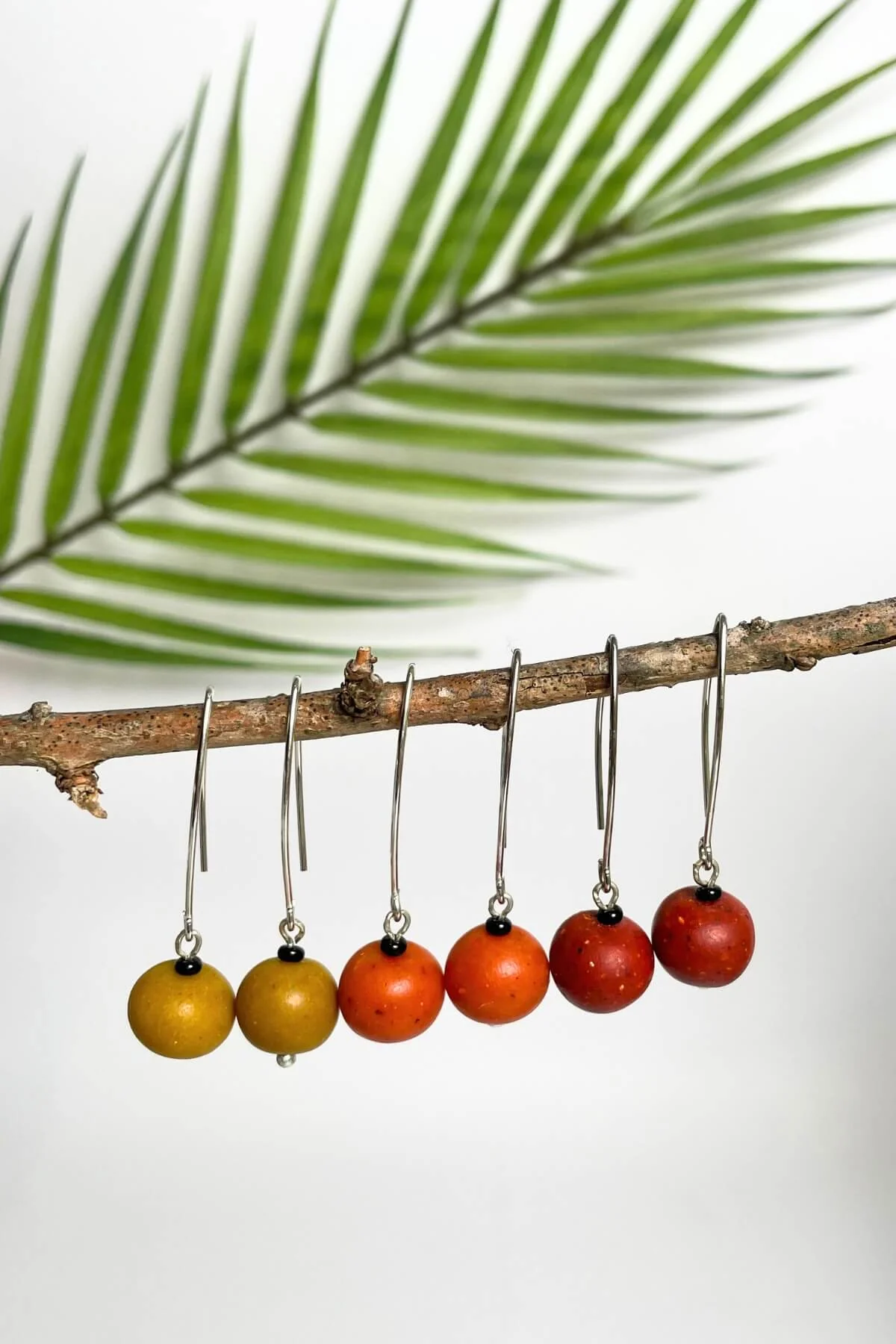 Single Drop Earrings - Spice