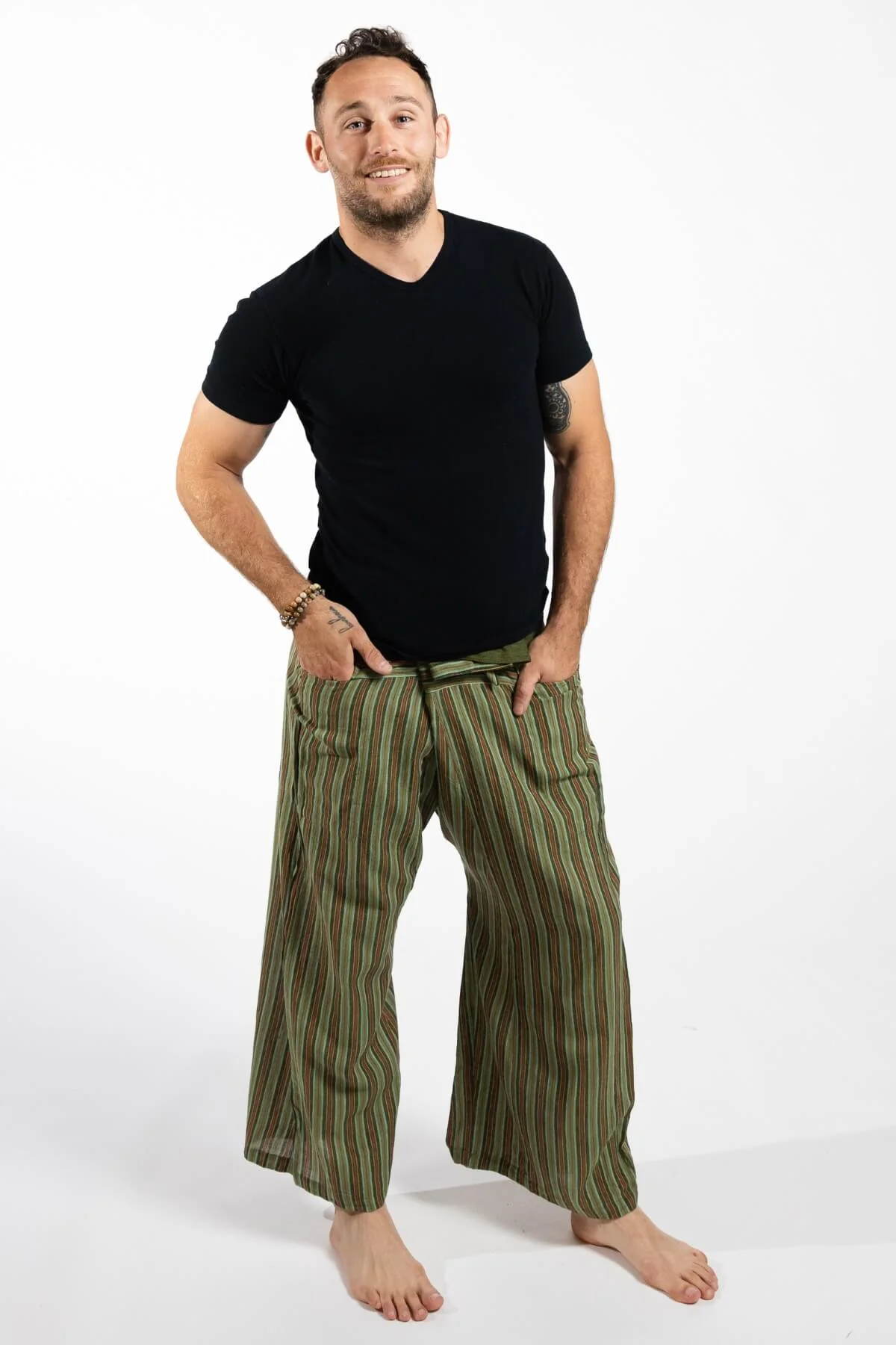 Fisherman Pants - Striped - Image 11